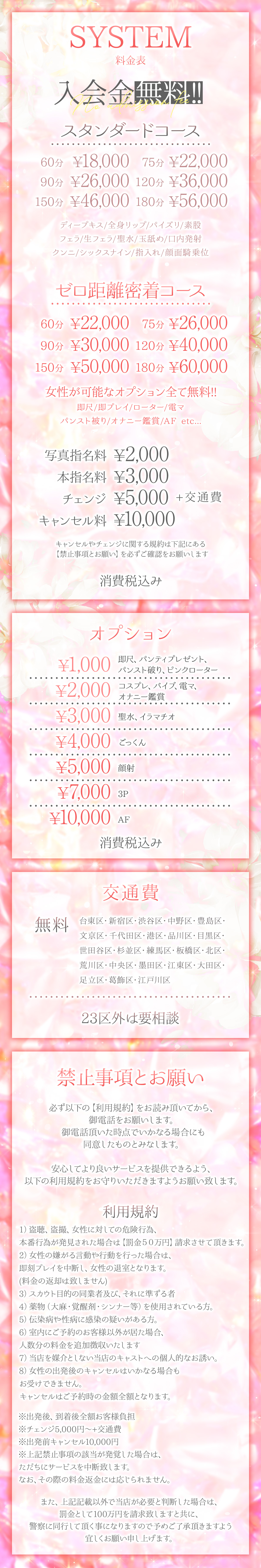 システム料金画像