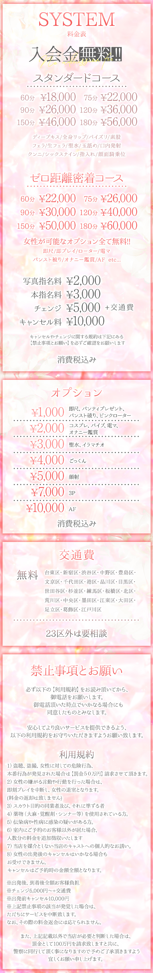 システム料金画像